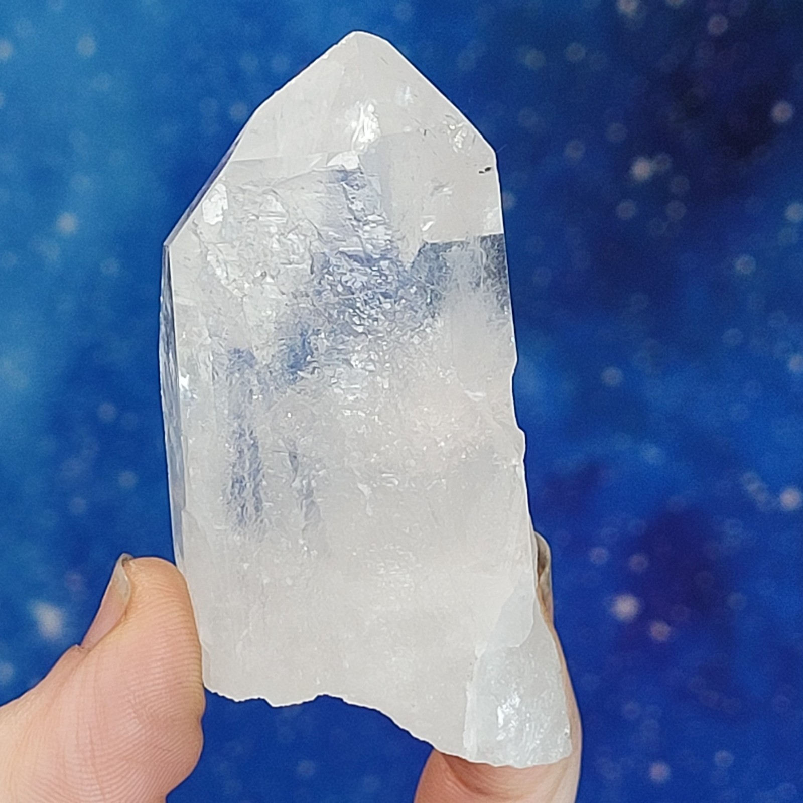 Crystal Clear Quartz Point Cluster AA Grade 87g Natural 2.7 Brazil Healing