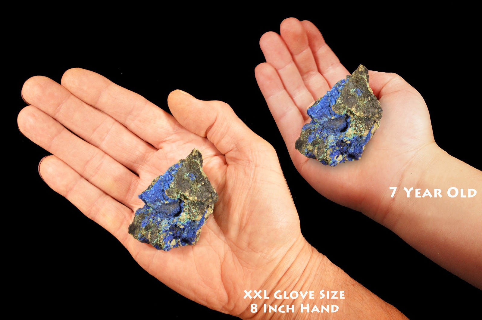Azurite Malachite Tenorite 2″ 1-2 Oz Metaphysical Throat Chakra Healing Crystal