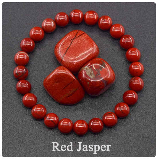 Genuine Natural Stone Bracelet Bead Jewelry 8mm