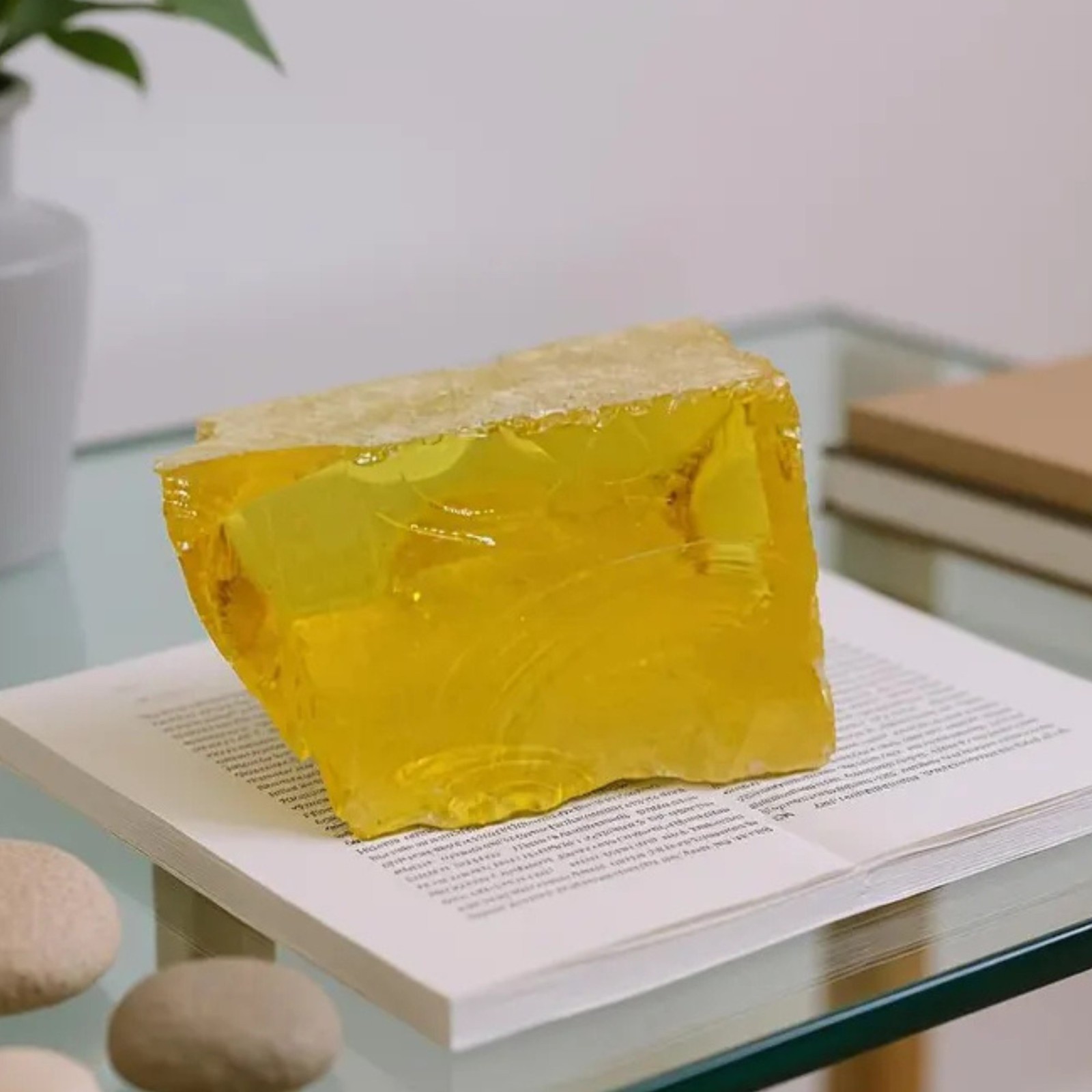 Natural Yellow Sapphire Rough Unpolished Gem Jewelry Making Stone (1100-1200CT)