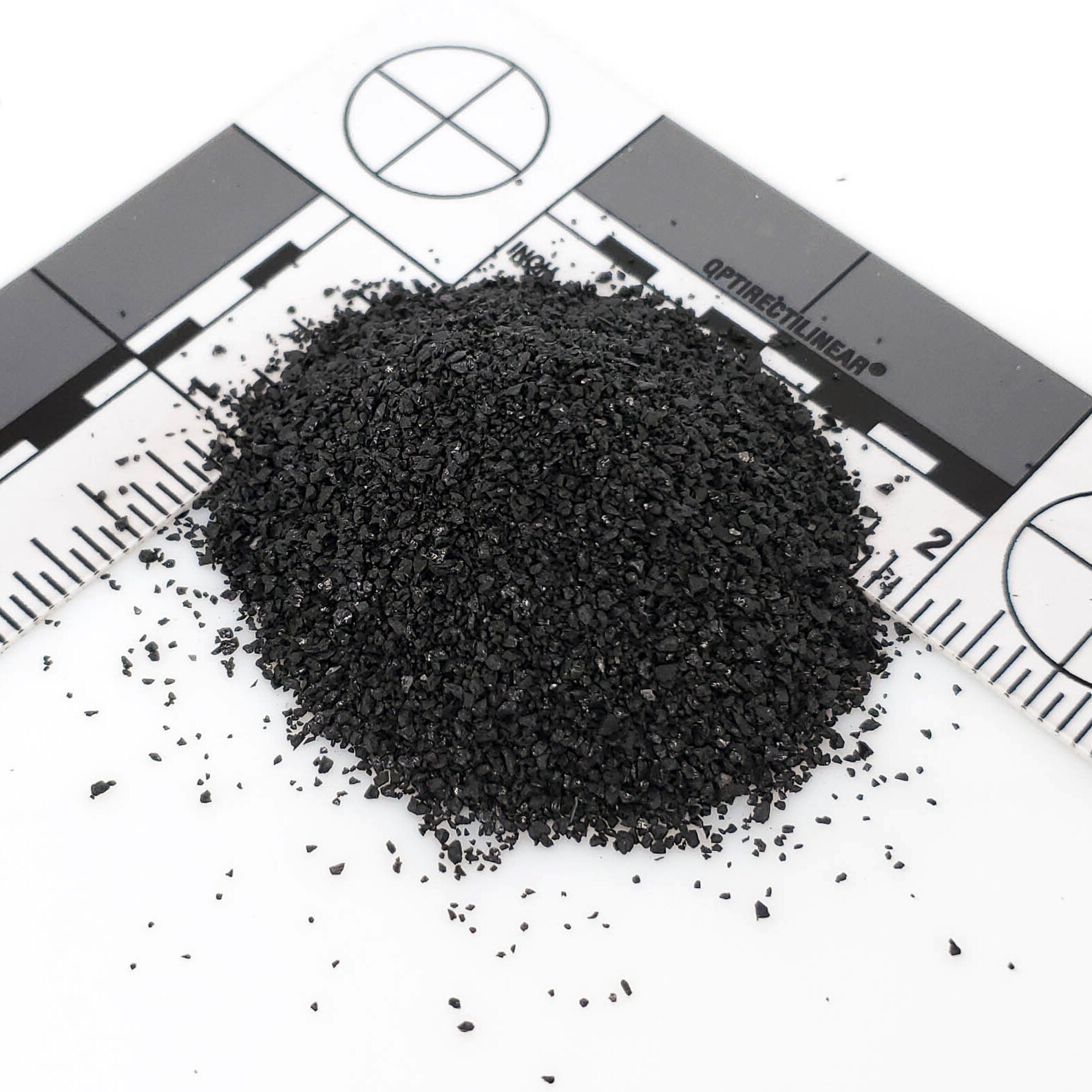Black Tourmaline Natural Stone – Crushed Inlay (fine, medium, or coarse)