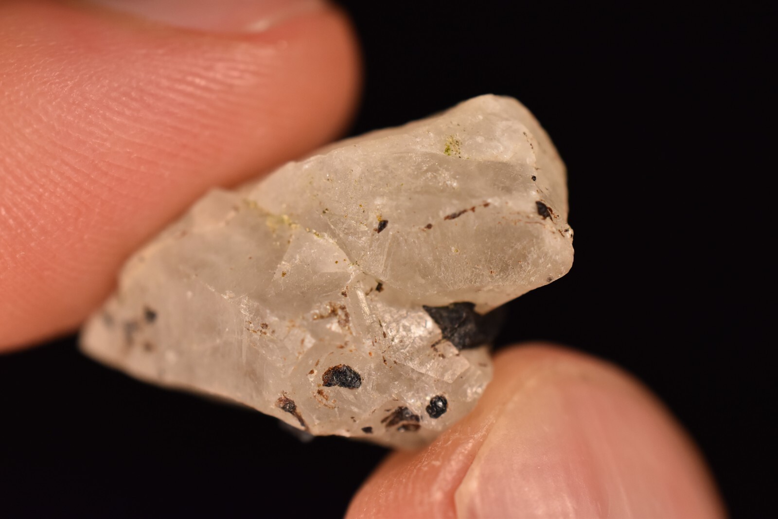 *AUSTRALIAN* CASSITERITE In QUARTZ 2.8cm 7.1g Natural Crystal Tin Yankee Lodes