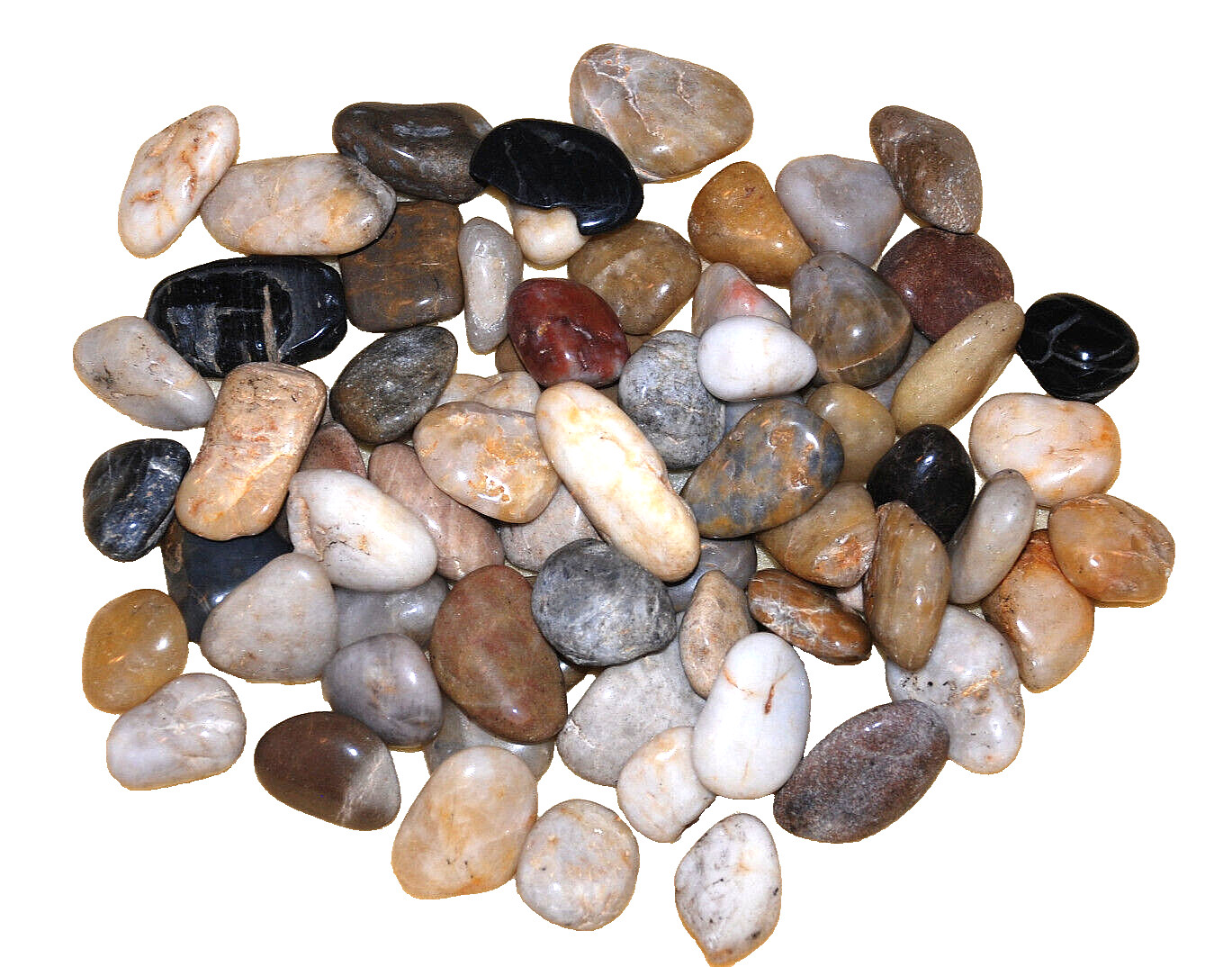 Polished Rocks Tumbled Natural Stones Healing Mineral Specimen 69 Mixed Lot