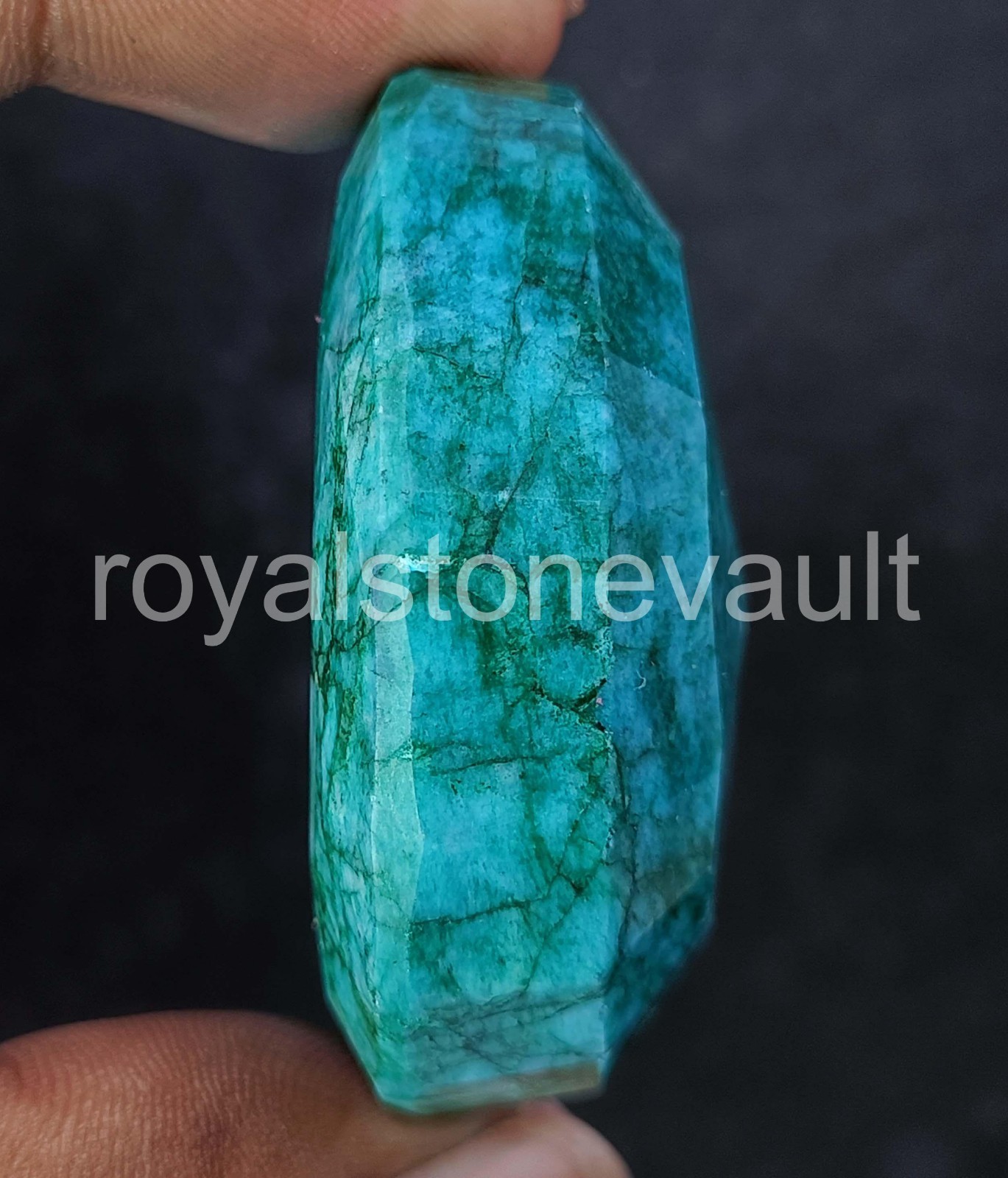 337.00 Ct Oval Cut Natural Green Emerald IGL Certified Opaque Loose Gems 5AOI