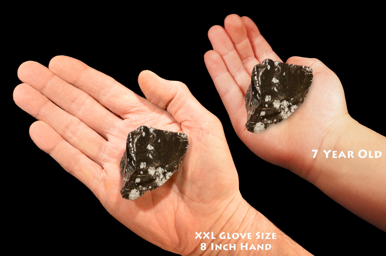 SNOWFLAKE OBSIDIAN 2″ 2-4 Oz Lapidary Rough Rock Mineral Raw Specimen
