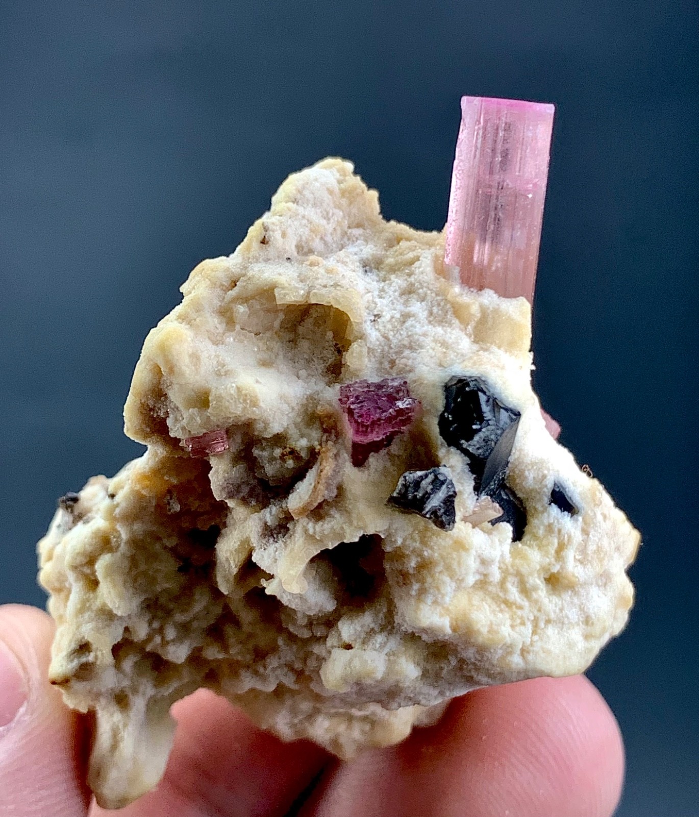 135 Carat pink Tourmaline Crystal specimen From Afghanistan