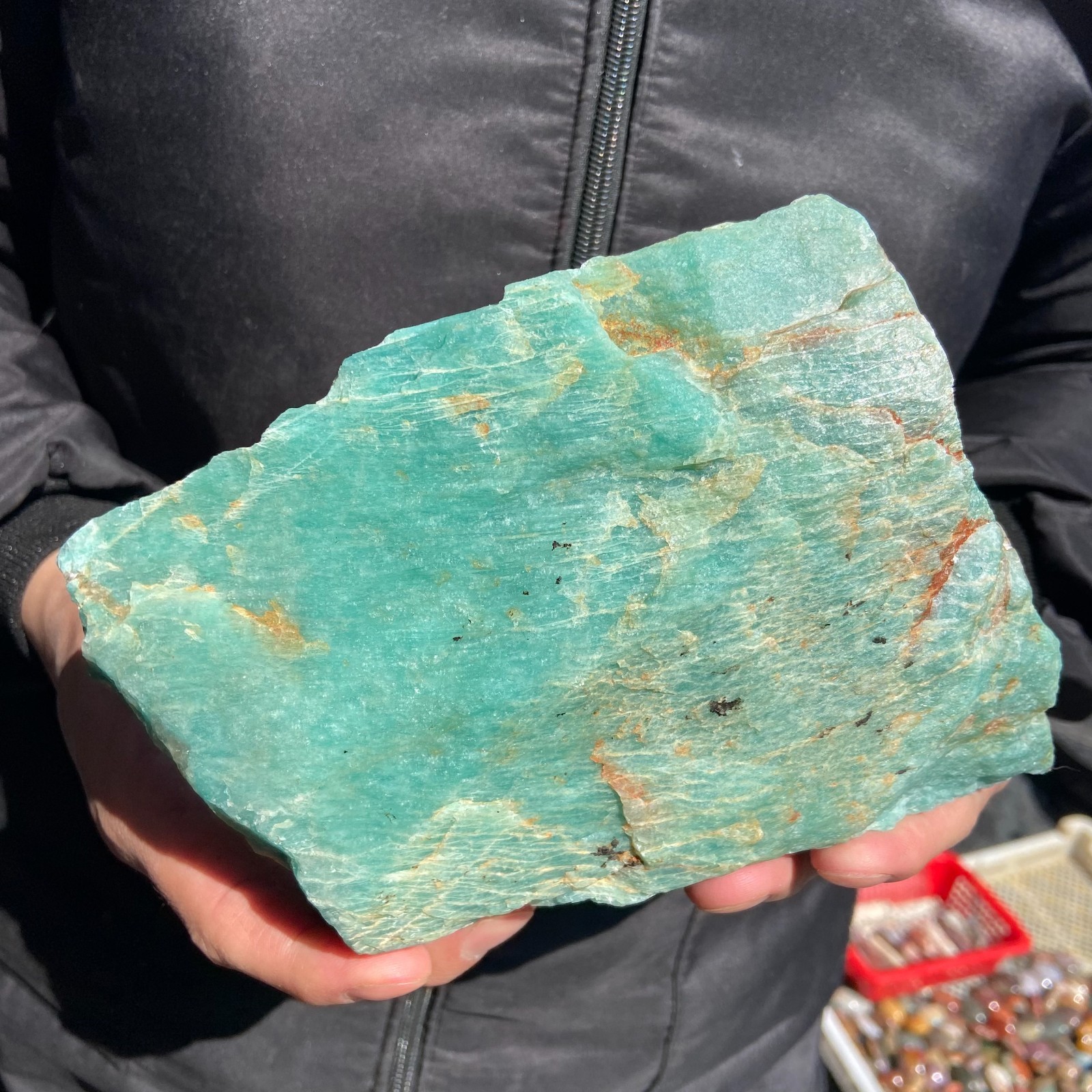 1.98kg Wholesale High Quality Natural Raw Green Aventurine Rough Crystal Mineral