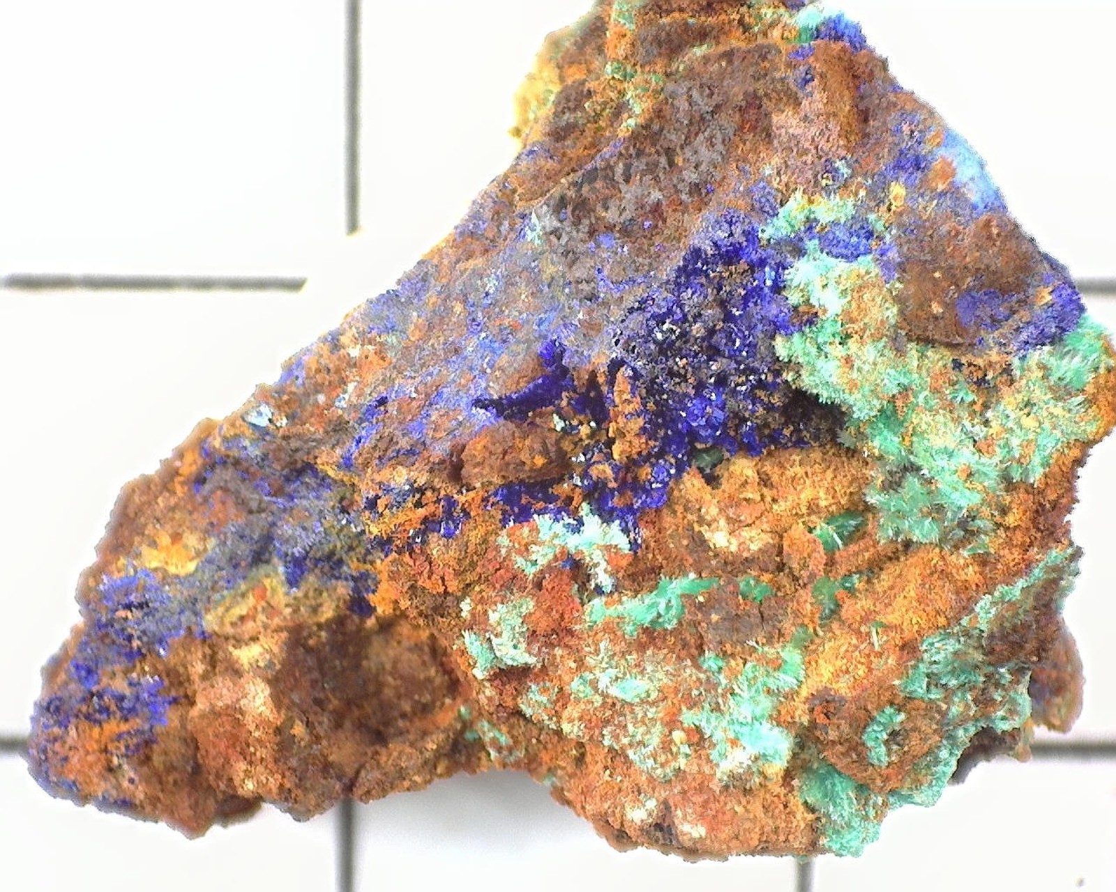 20406 MM Azurite Malachite Lavreotiki East Attica Attica Greece 14187