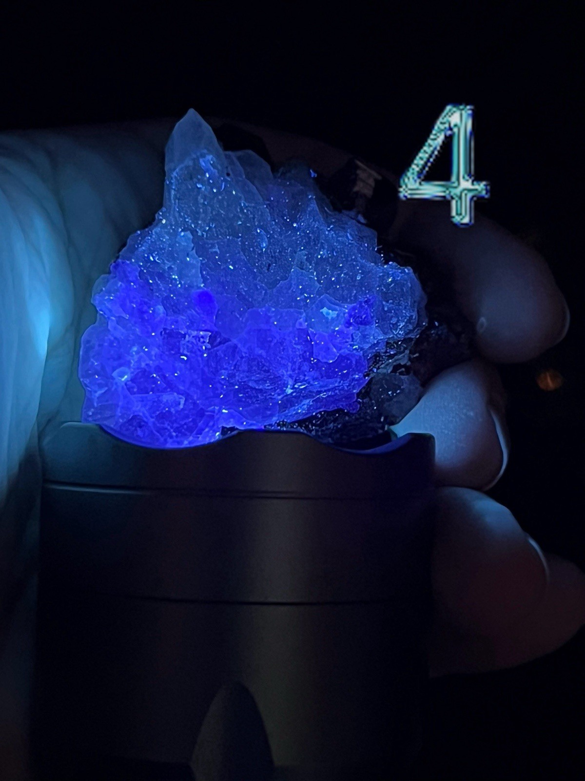 Natural Galena & Quartz Inner Mongolia* Some Fluorite uvreactive* Free ship gift