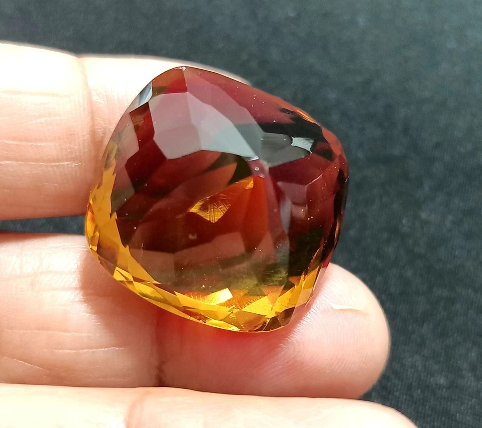NATURAL Zultanite 7 Multi Color Change Loose Certified GEMSTONE Cushion 10 Ct+