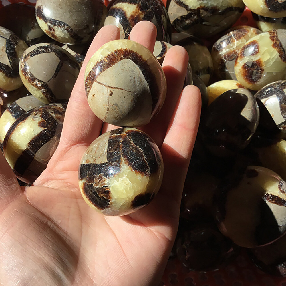 3-4cm Septarian Crystal Dragon Stone Healing Crystal Yoga Meditation Specimen