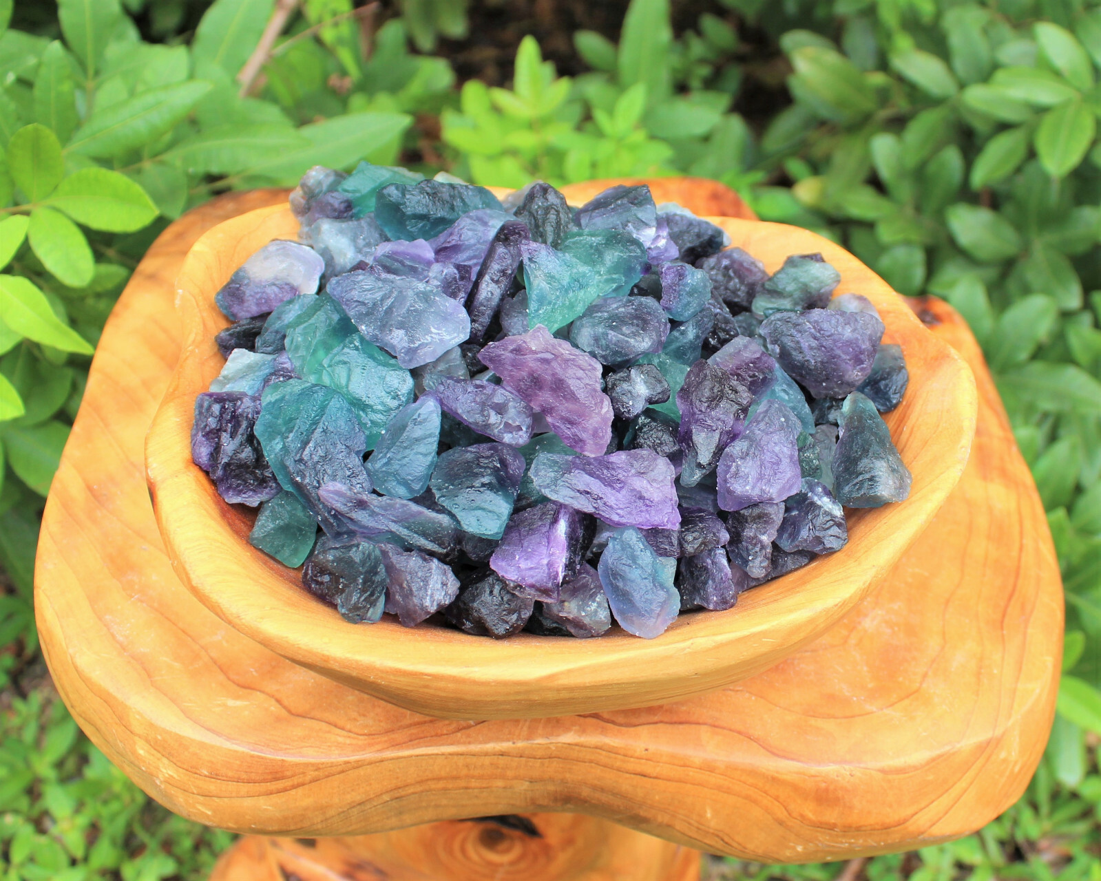 Rough Fluorite Cystal Chips Wholesale Bulk Lots (Raw Fluorite, Rainbow Fluorite)
