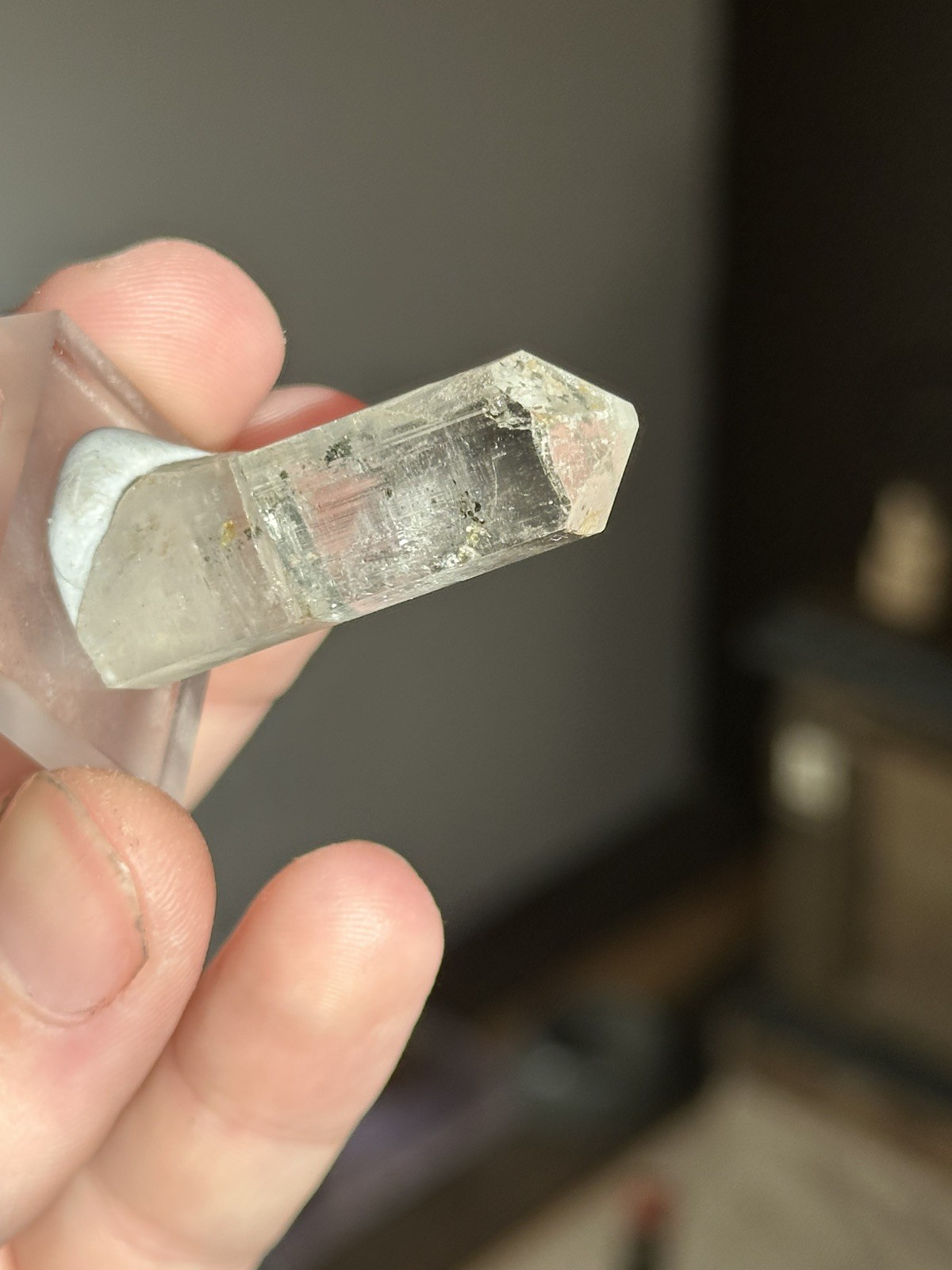Topaz W/ Molybdenite Inclusions, Innot Hot Springs, Qld, Australia