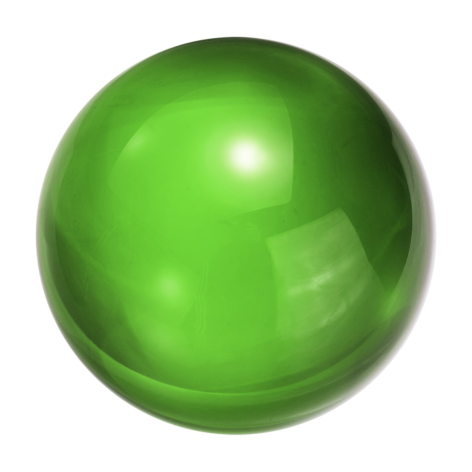 40mm/1.6″ Crystal Sphere Ball Glass Solid Ball for Decoration, Green