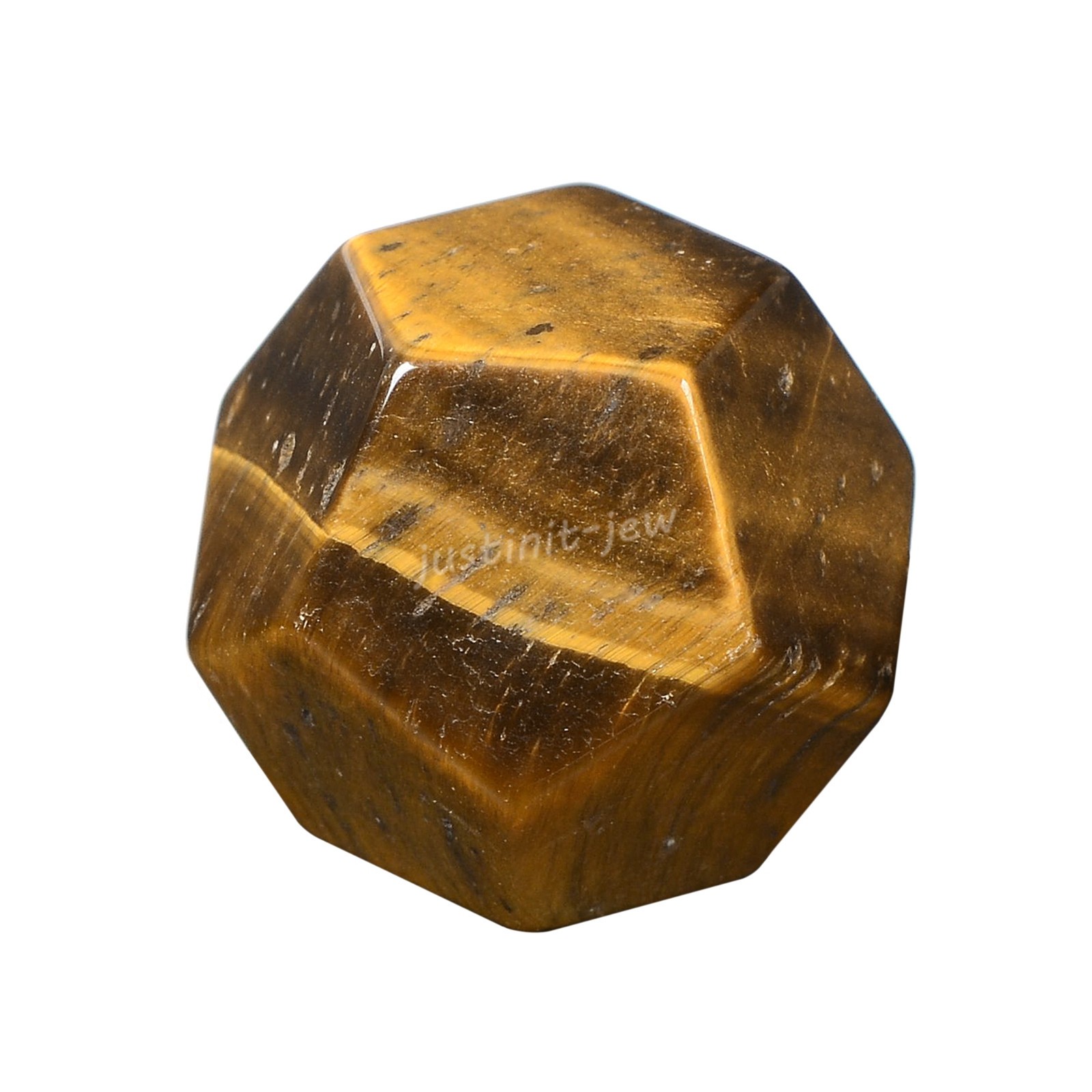 Natural Polished Dodecahedron Geometry Crystals Decor Energy Meditation Balance
