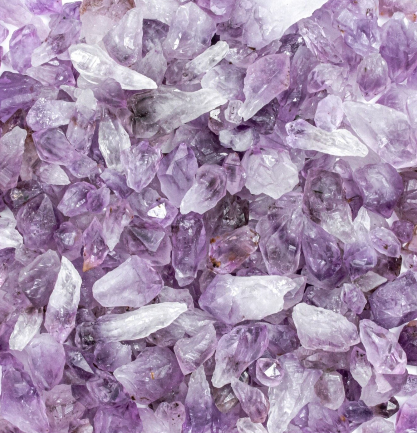 25g Amethyst Points & Pieces Natural Rough Crystals Bulk Gemstones Wire Wrapping