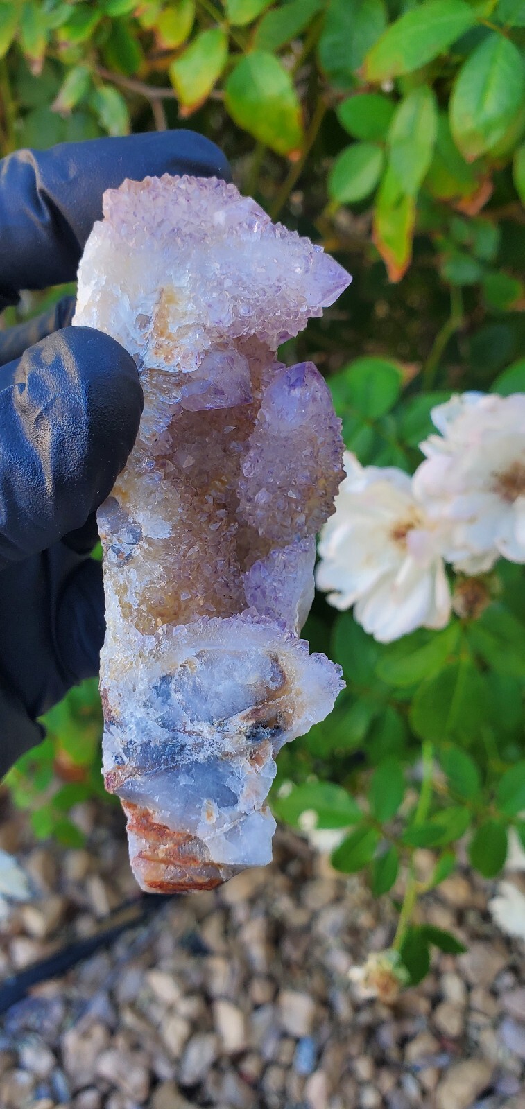 Amethyst Spirit Quartz Crystal Cluster Specimen 131g SQ131