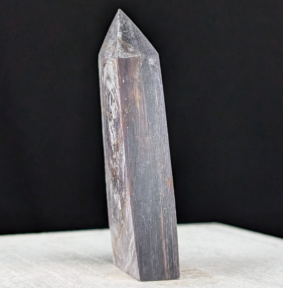 Lepidolite Tower Gem Purple Mica Point Crystal Chakra Gemstone Mineral Wand