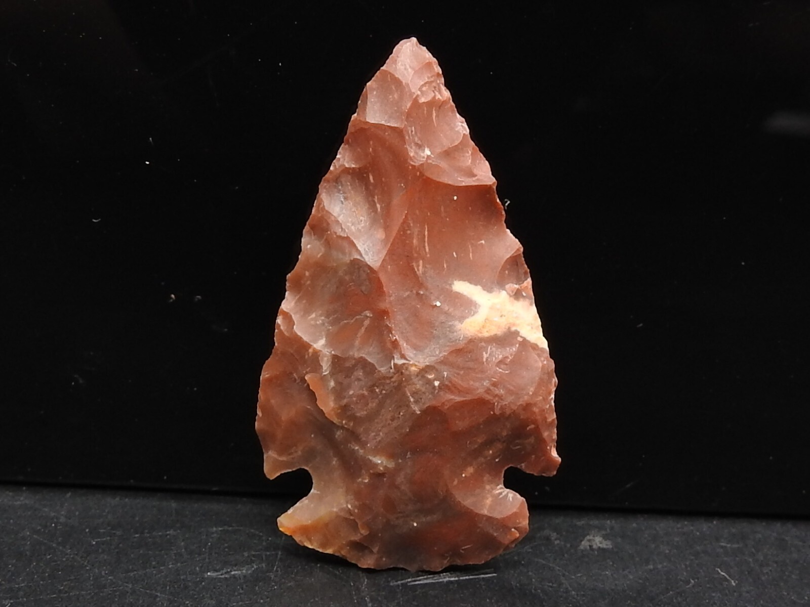 Jasper Natural Rough Arrowhead Shape Hammered Stone 38X28X8MM Approx