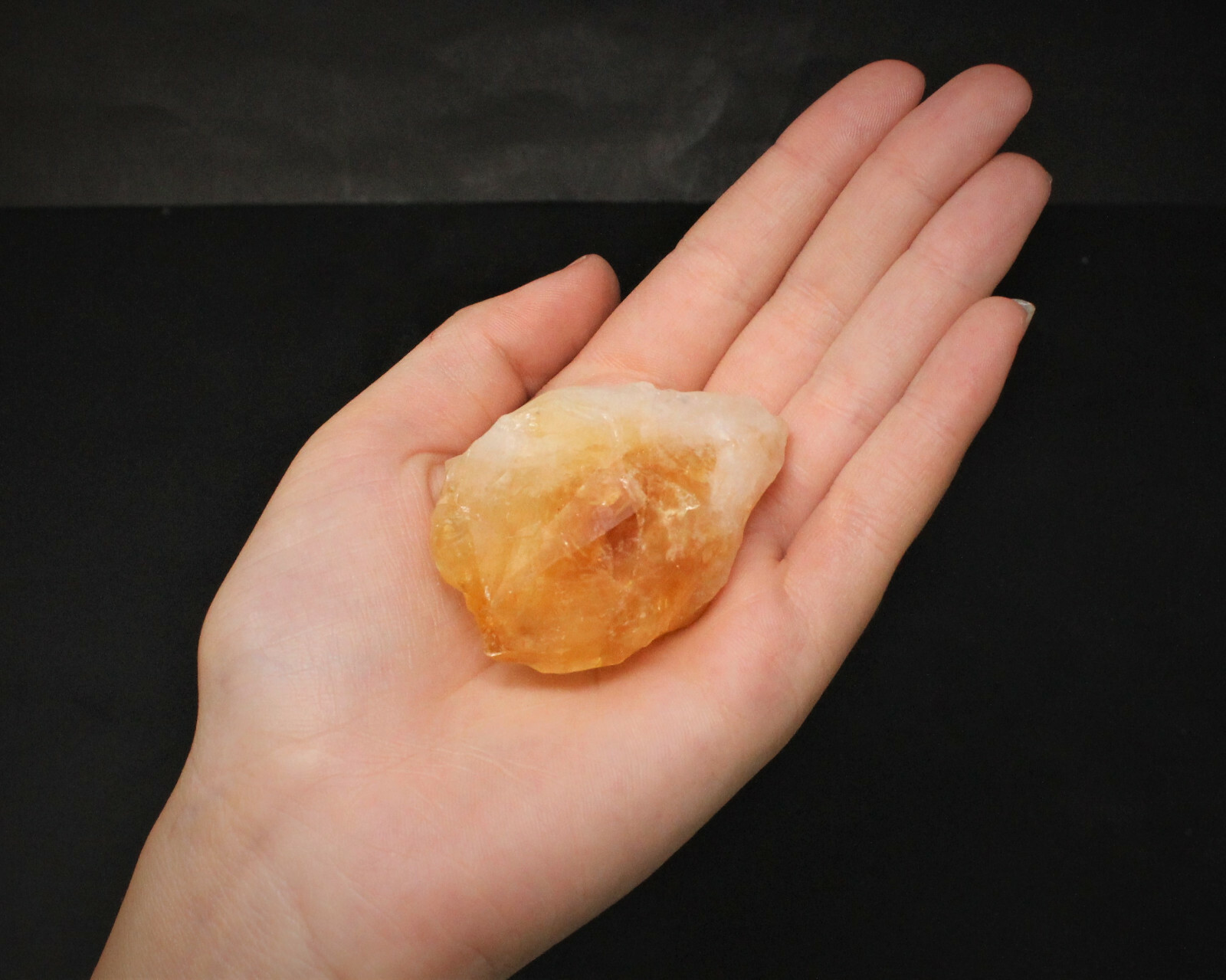 LARGE Rough Citrine Crystal, Raw Gemstone Rock (Gold / Yellow , 2″ – 3″)
