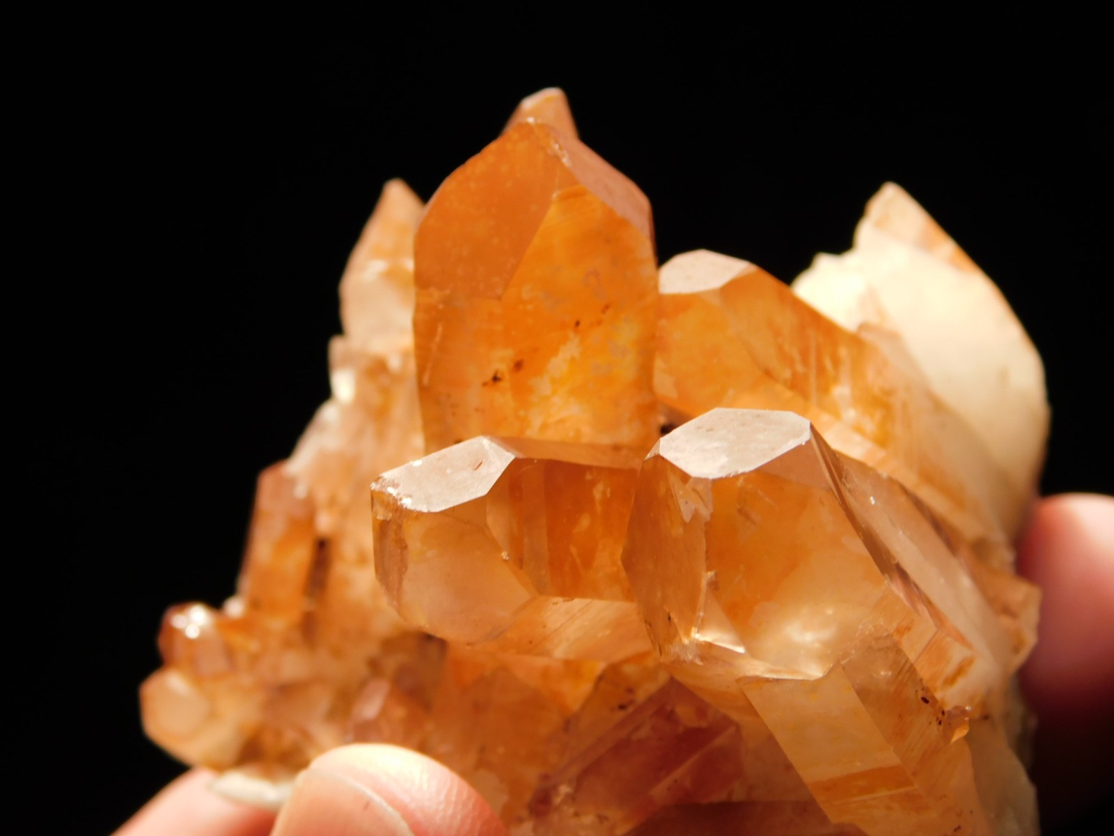 GOLDEN Healer Quartz Crystal Cluster 100% Natural Brazil 149gr