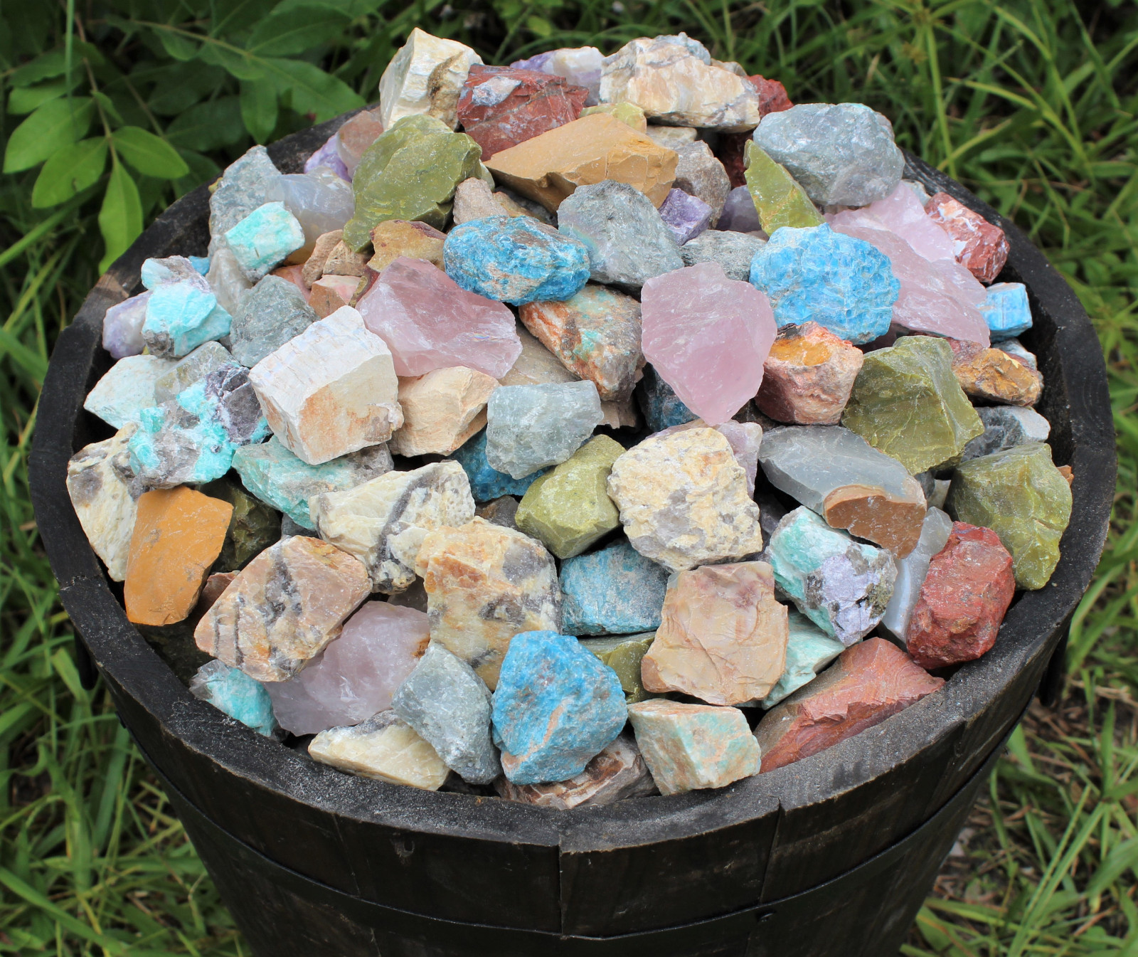1000 Carat Bulk Lot Africa Mix Natural Rough Raw Rocks 200 Grams Madagascar