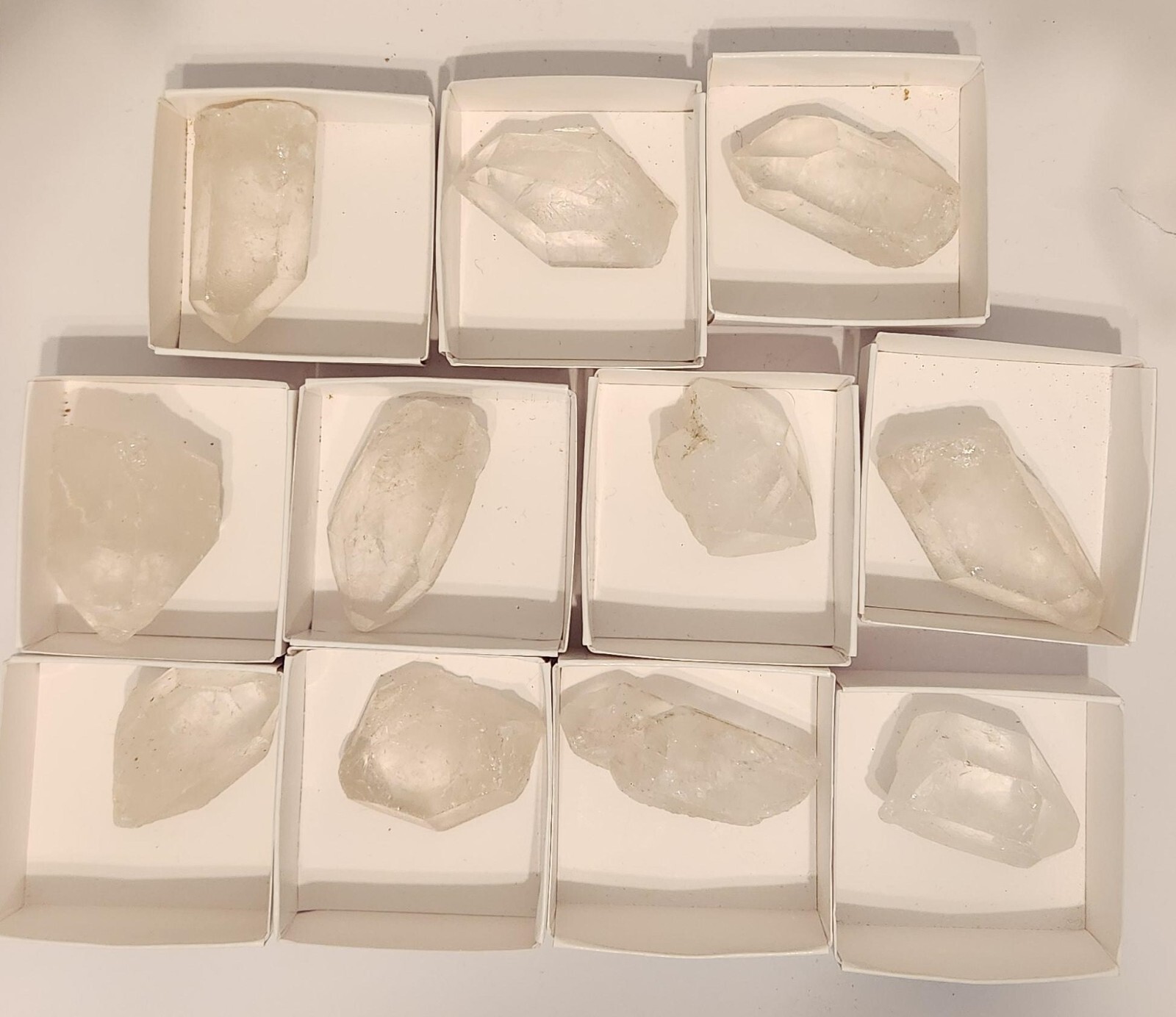 Clear Crystal Raw Rough Single Terminated Gemstone Sourced From Brazil