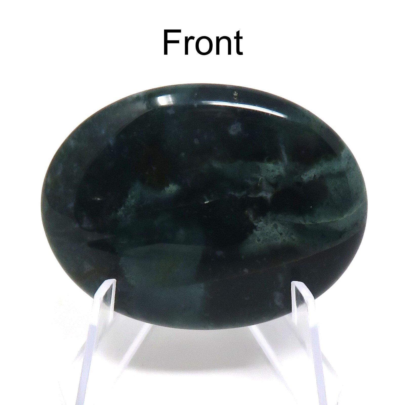 Indian Agate Pocket Stone #841- 45x35x9mm or 1 3/4″ x 1 3/8″ x 3/ 8″ – Stone