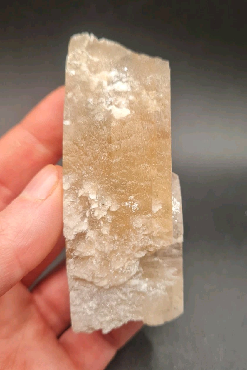 Nepal Golden Selenite Specimen, Fluorescent, 76g