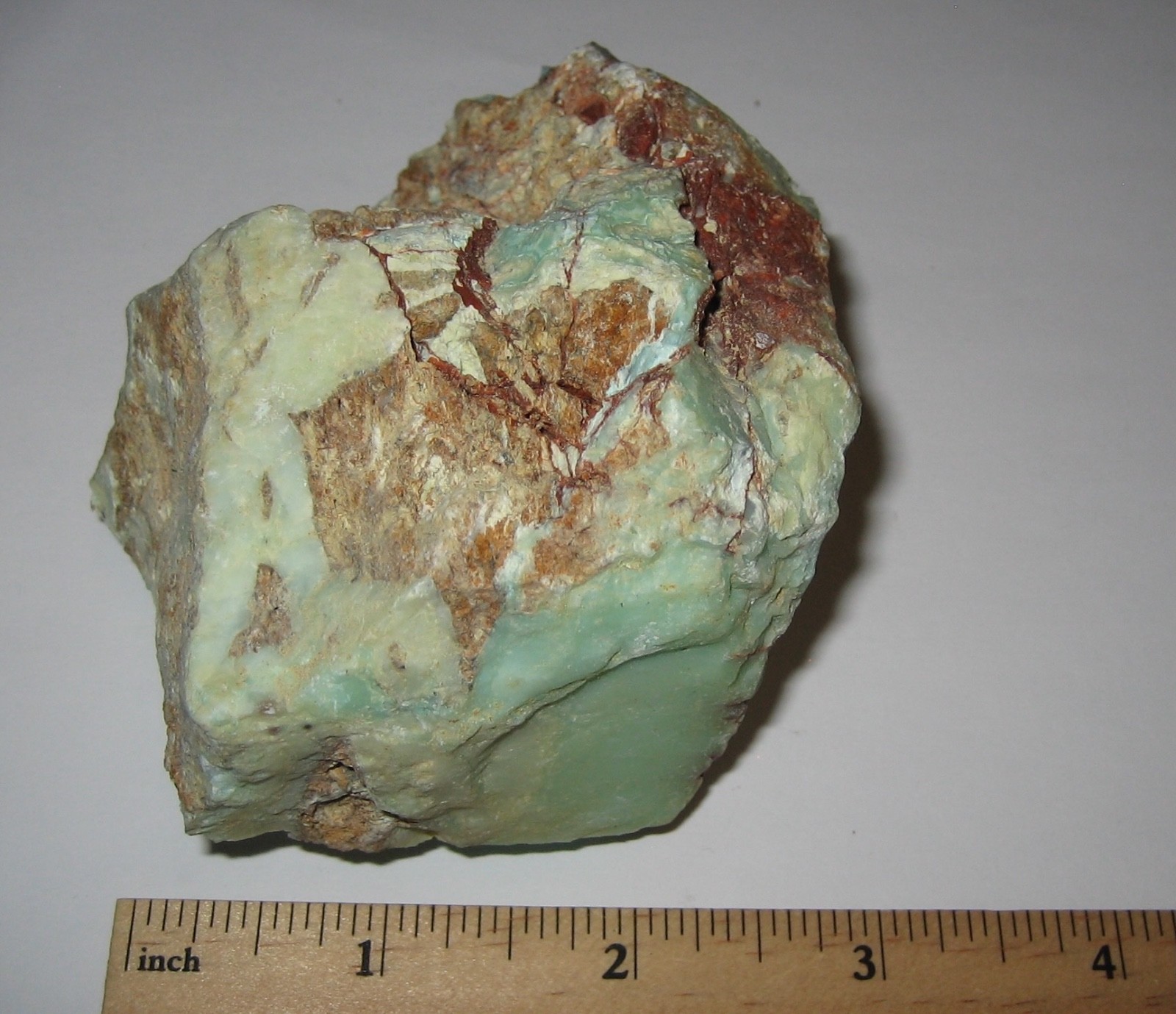3″ RARE NATURAL ROUGH GREEN OPAL CRYSTAL MINERAL FROM BULGARIA ~ 288.1grams *2