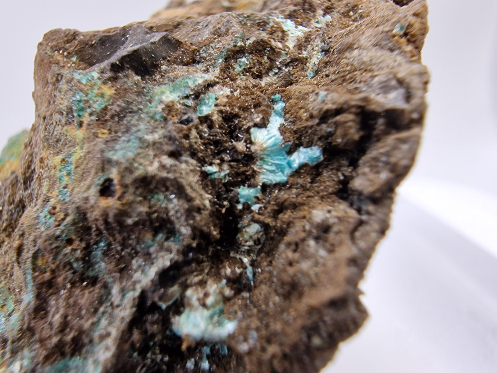 Aurichalcite and Malachite From Lavrion , Greece