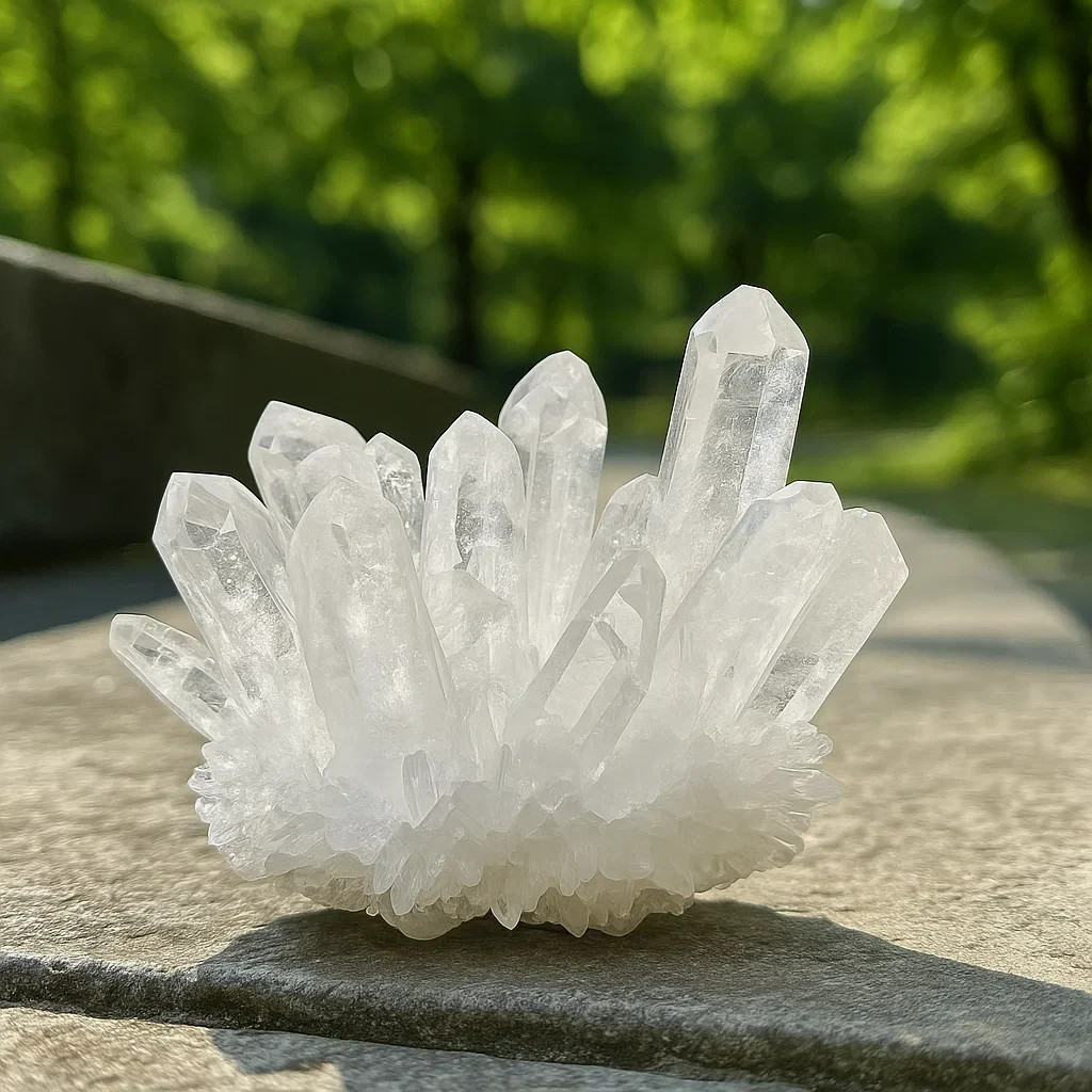 Natural Clear Quartz Cluster Healing Crystal Reiki Mineral Specimen Home Decor