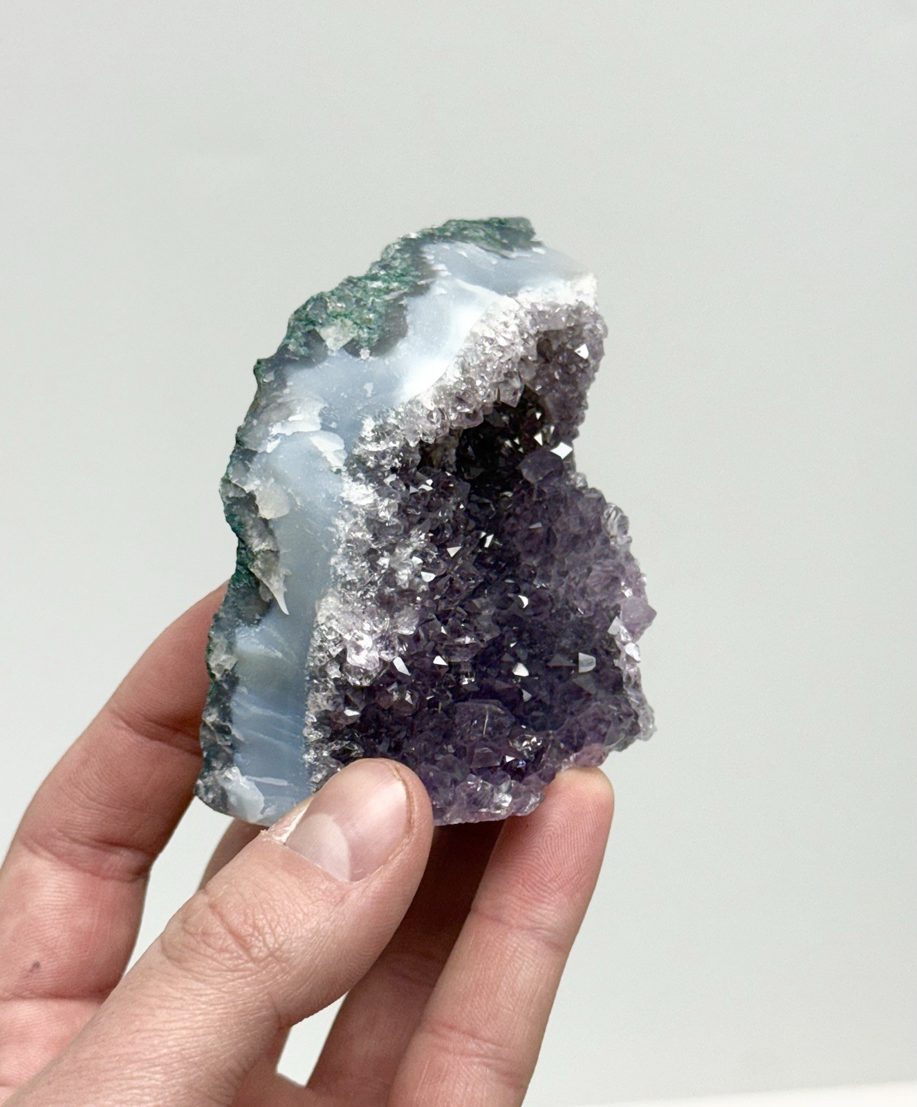 Large Amethyst Cluster Cut Base Natural High Quality Purple Crystal Quartz Geode