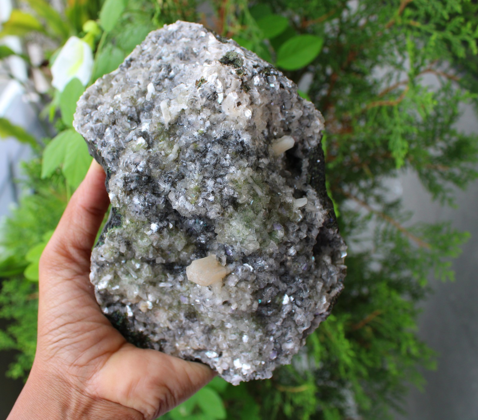 Stilbite Format On Heulandite Matrix Minerals Specimen#M91