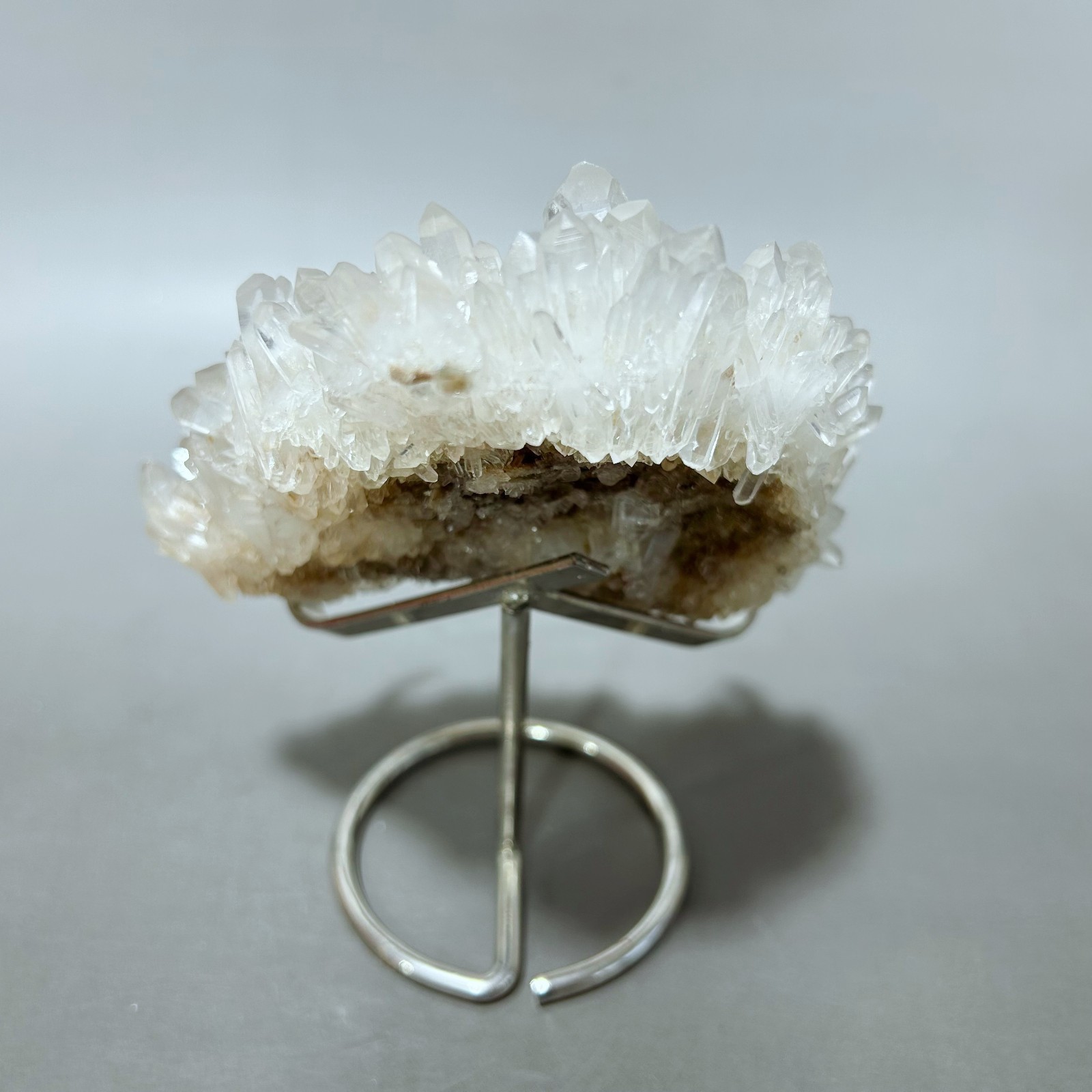ALL 1.3LB Natural Clear Quartz Cluster Crystal Mineral Point Healing Stand C2902