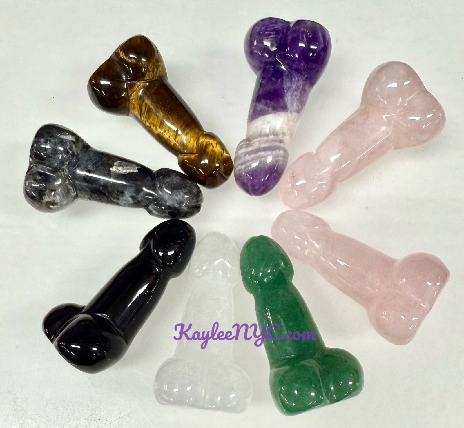 Wholesale Lot 8 PCs 2” Natural Crystal Mini Peen Healing Energy