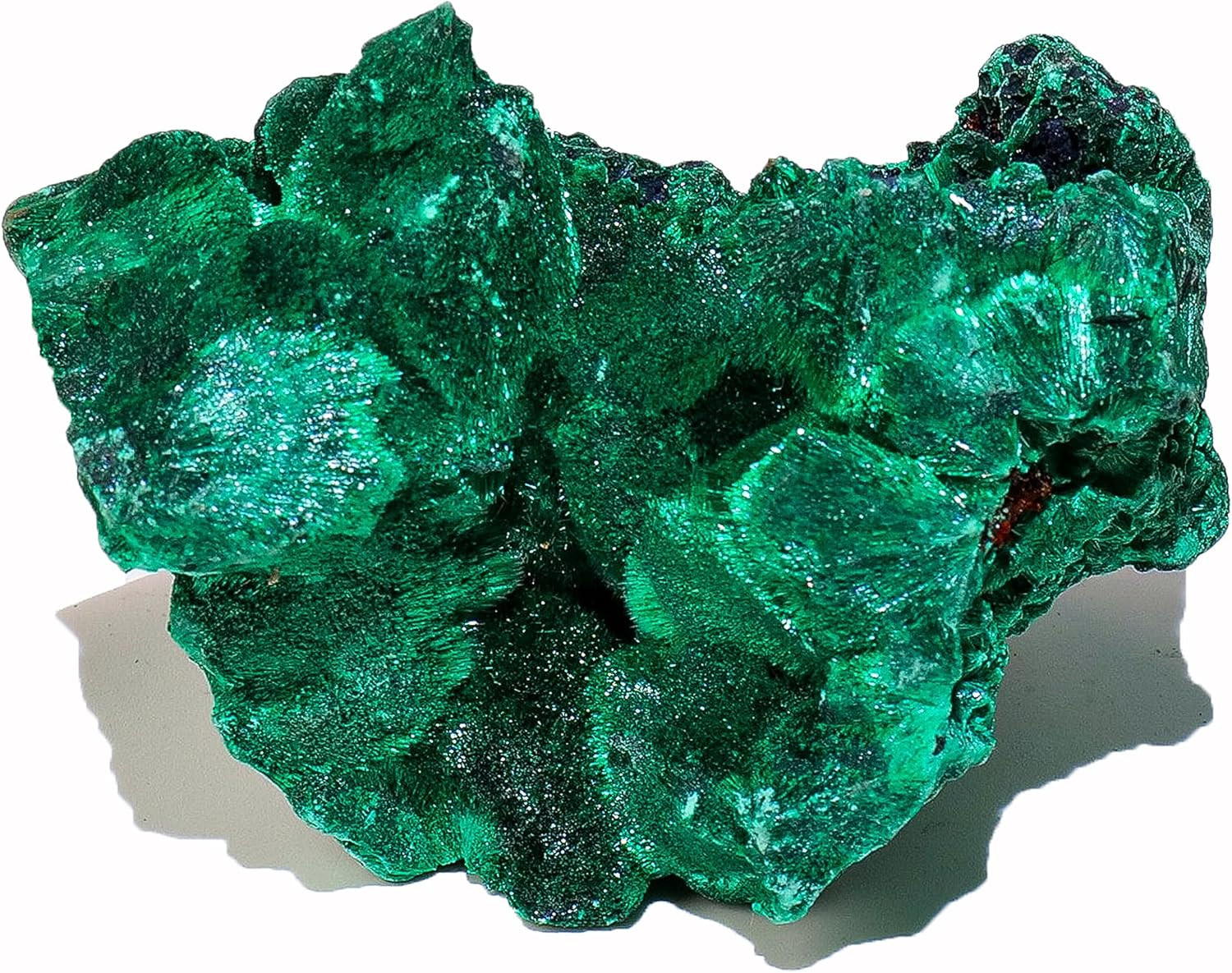 Natural Malachite Crystal Stone 0.11-0.22Lb Raw Malachite Stone Irregular Rough