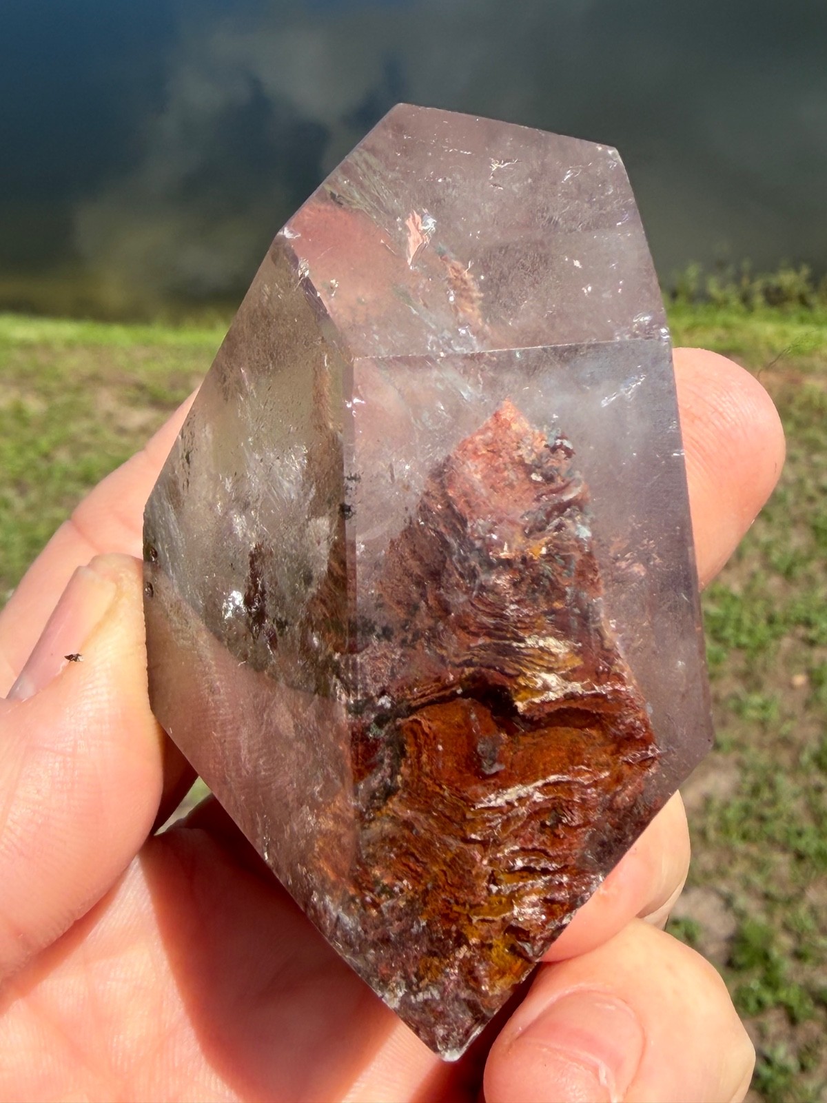 Dreamstone Garden Quartz Multi Mineral Brazil Canada 197 grams 3″