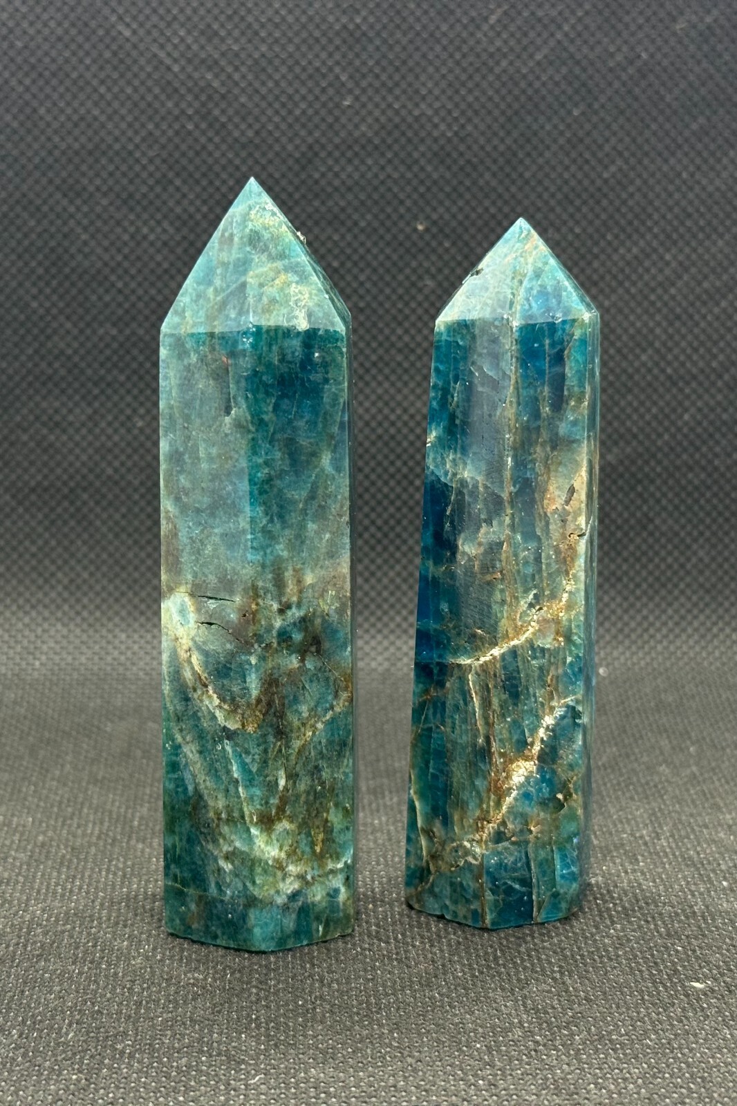 Blue and Green Apatite Crystal Towers, Pick your Own! 2.5-3.5in
