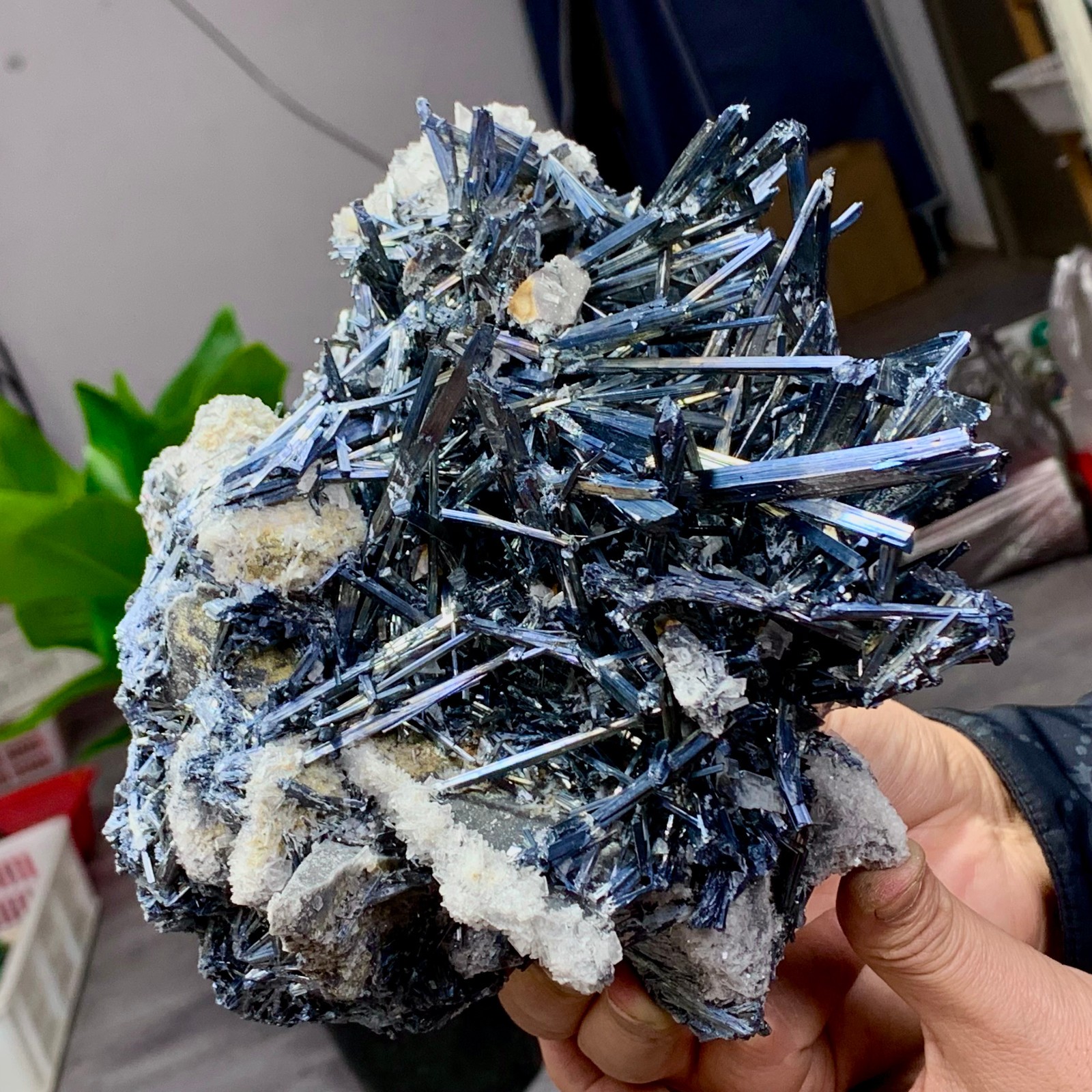 4.76LB Natural Stibnite from Wuling antimony mine, Qingjiang, Jiangxi, China