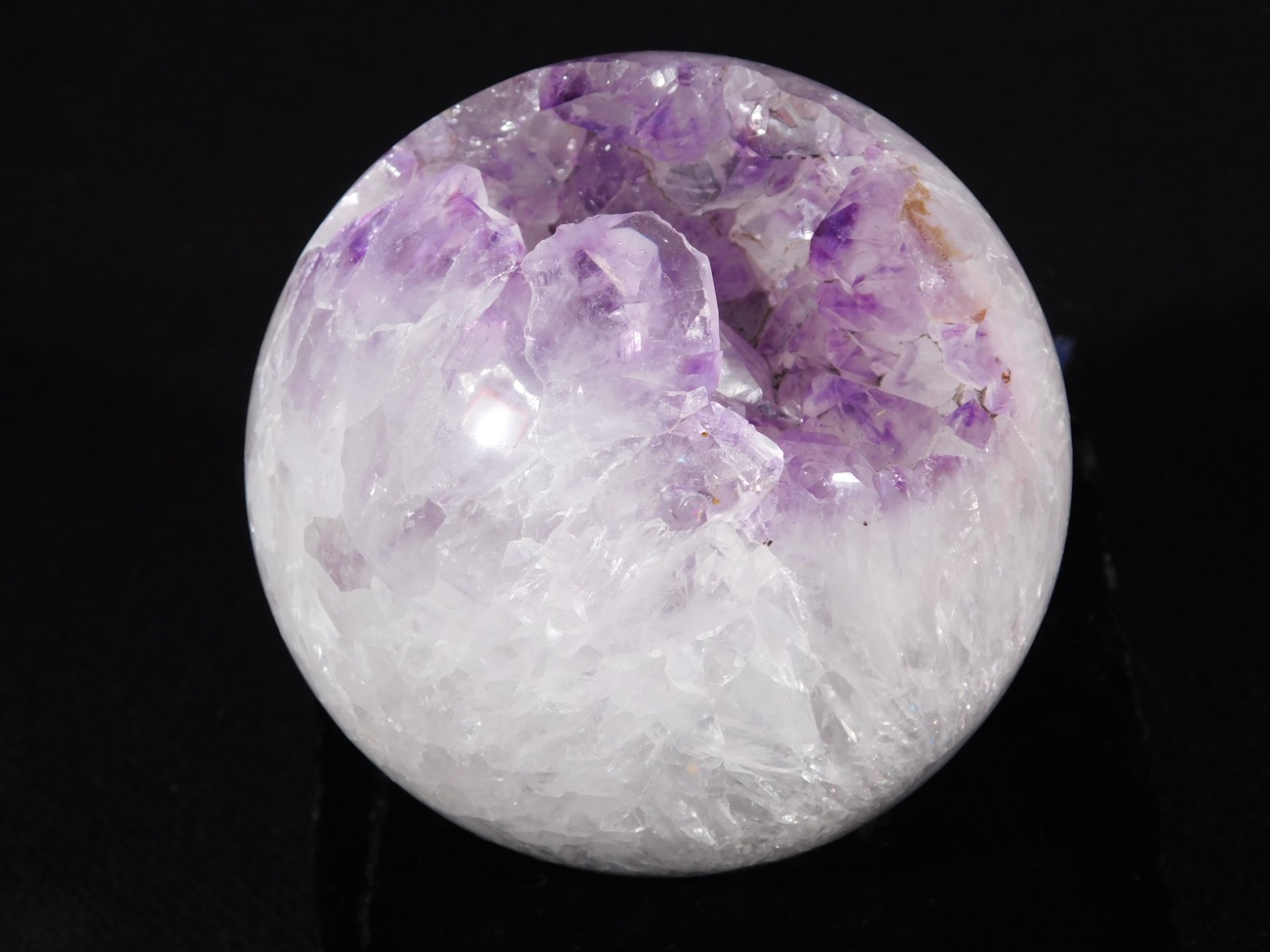 BIG! Amethyst Crystal Cluster Pocket SPHERE! From Uruguay 1202gr