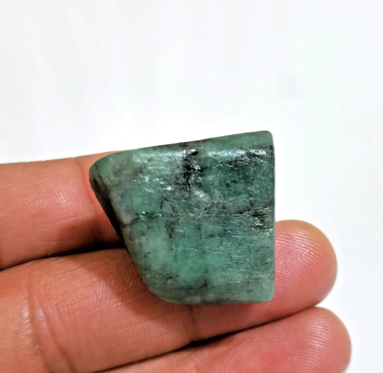 Beautiful Sakota Emerald Raw 103 Crt Green Sakota Emerald Rough Loose Gemstone