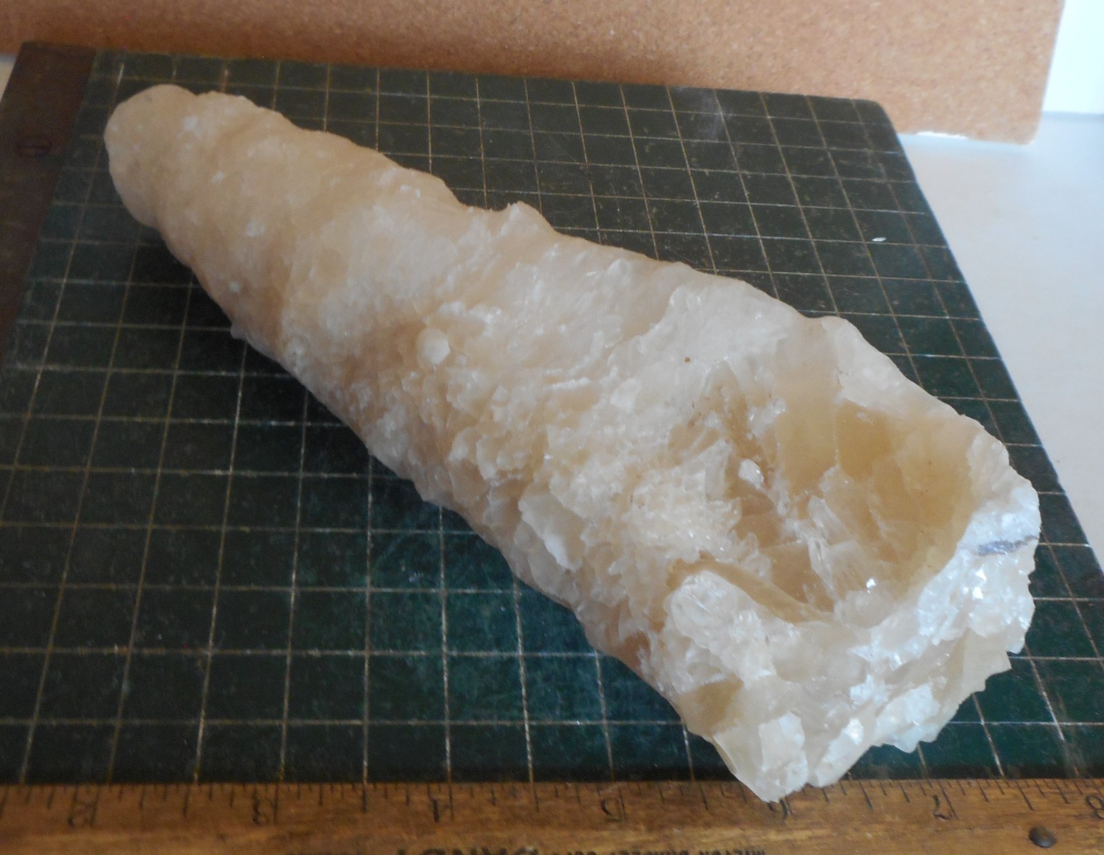 Stalactite, Calcite, Natural Crystal Specimen, 7.8″ long, 2.5″ diameter. 1.5 Lbs