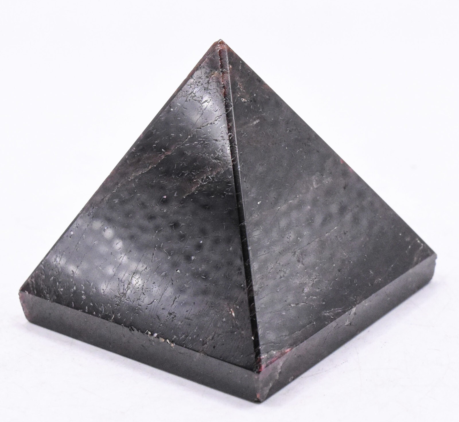 2.1″ Deep Dark Red Garnet Pyramid Polished Natural Gemstone Crystal Mineral Indi