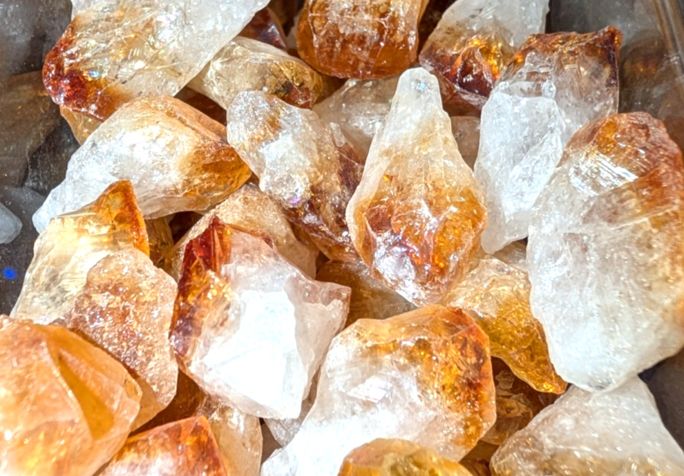 Citrine Mini Point | Natural Citrine Crystal Point | Raw Specimen