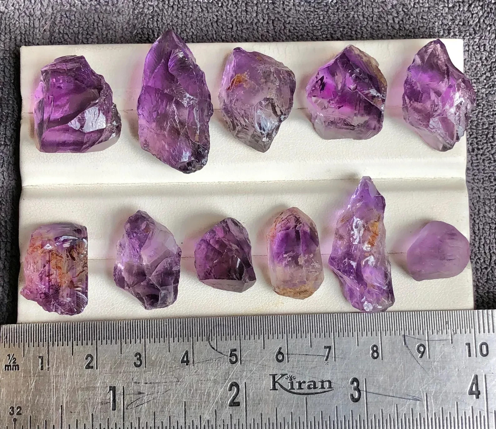 Natural Amethyst Specimen Crystal, Loose Healing Rough Minerals, Amethyst Raw