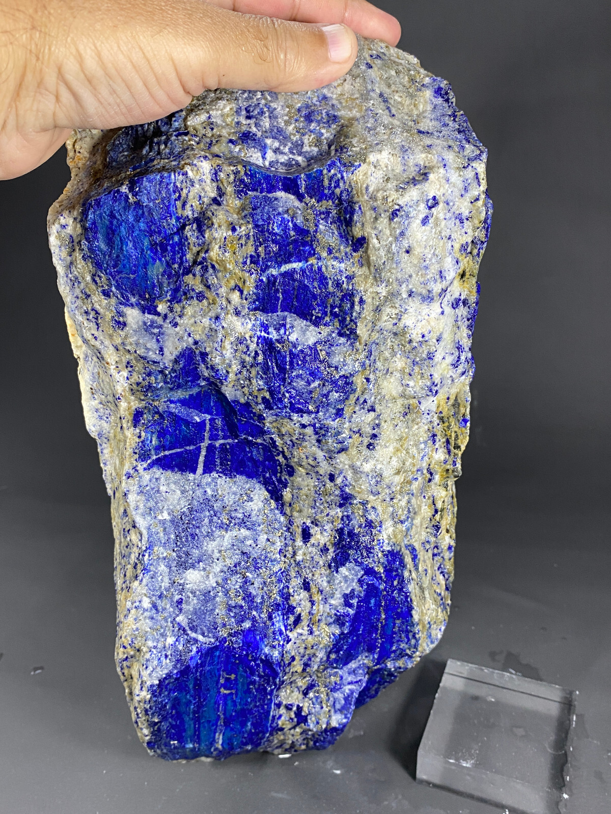 8.09Kg (30x14x10cm) Top quality blue huge rough Madne Lapis Lazuli piece 1.