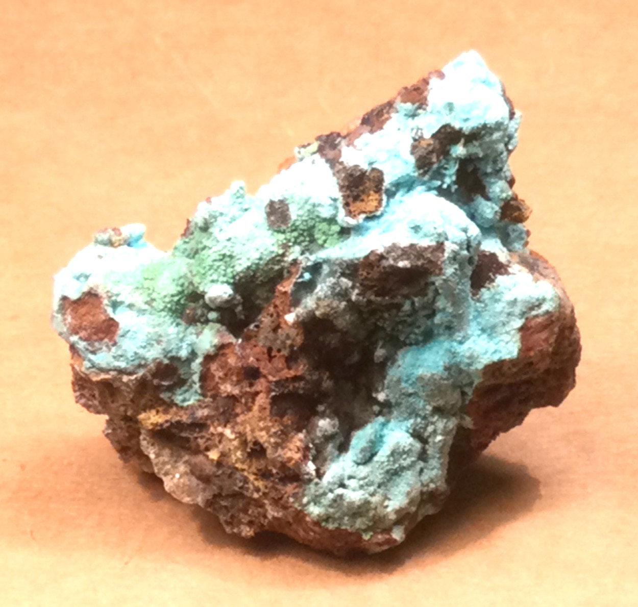 Blue Chalcanthite Crystals on Matrix.41x28x22mm.14grams