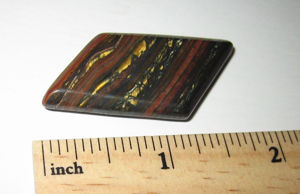 1.6″ TUMBLED POLISHED NATURAL TIGER IRON STONE MINERAL FROM AUSTRALIA ~ 12g *10