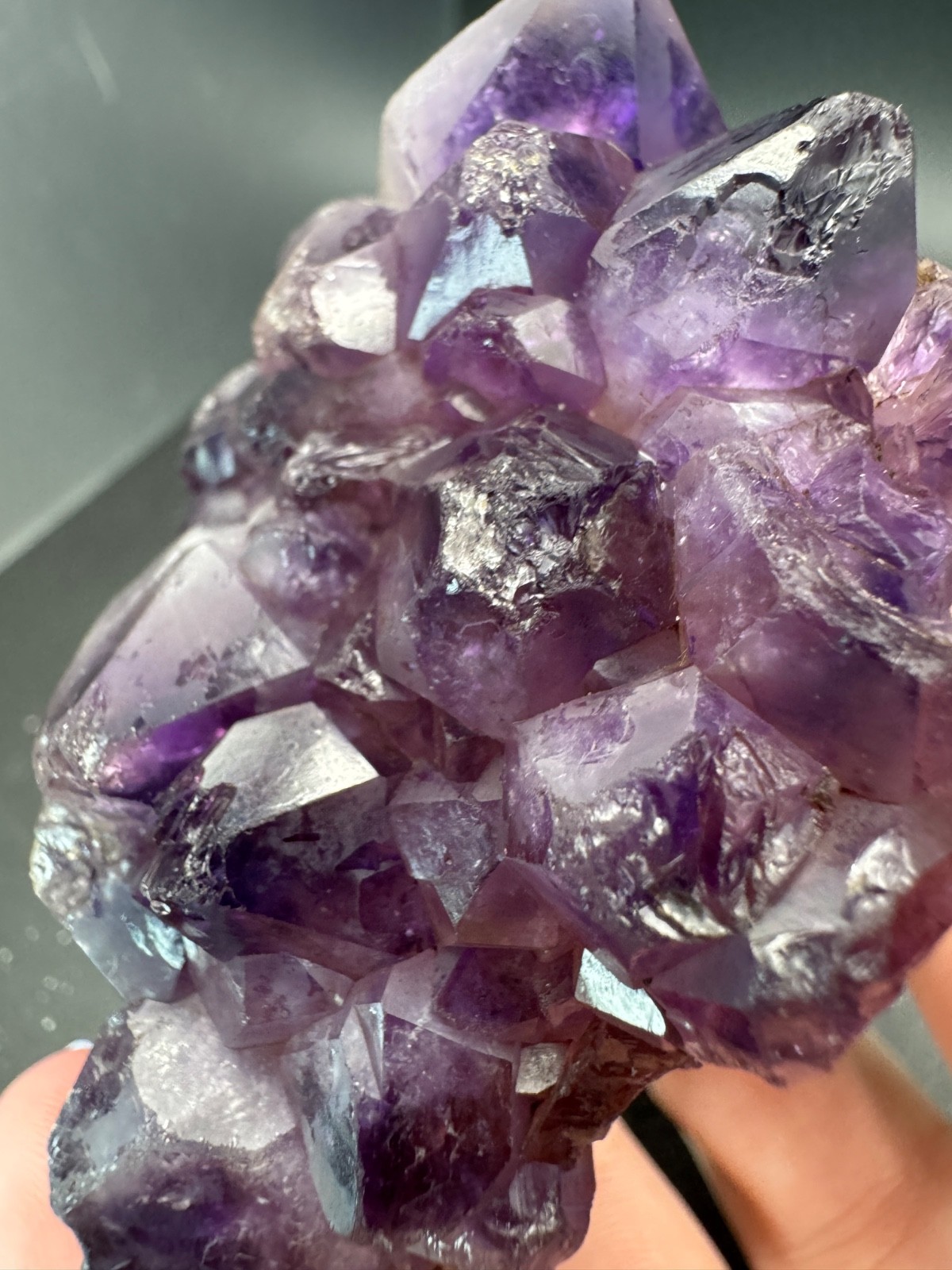 6651 Skeleton Amethyst Cluster Madagscar 245g